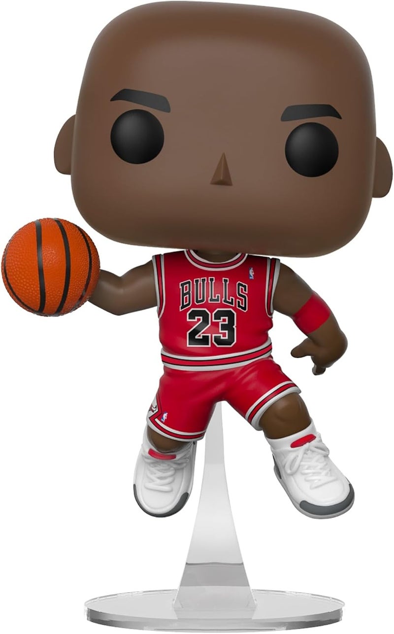 FUNKO POP فانكو بوب! NBA: بولز - مايكل جوردان - تمثال فينيل قابل للجمع - فكرة هدية - منتجات رسمية - ألعاب للأطفال والبالغين - عشاق الرياضة - تمثال لجمع المعروضات - Image 2